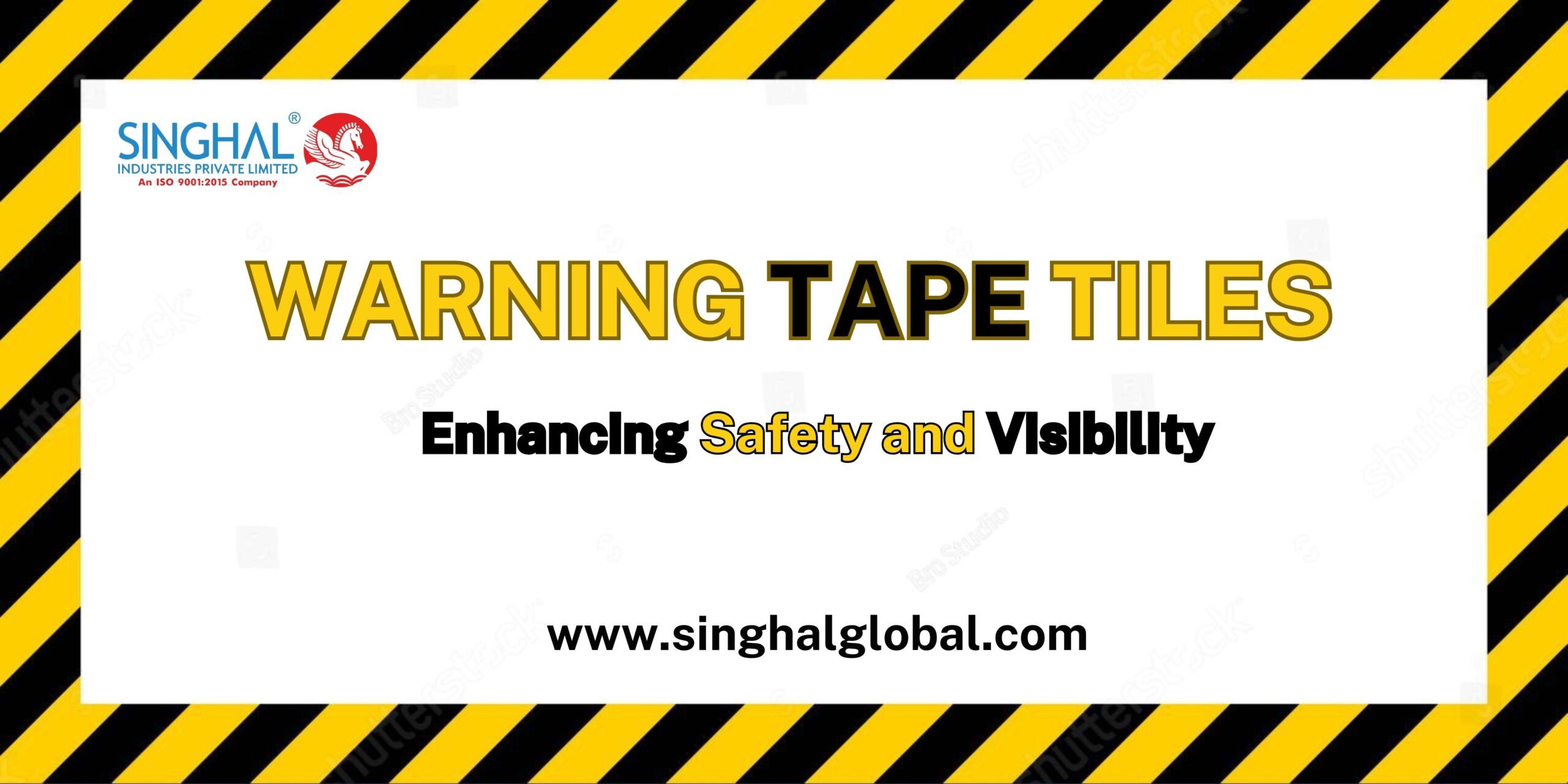 Warning Tape Tile: A Key Element to Keep People Safe and Recognize Hazards