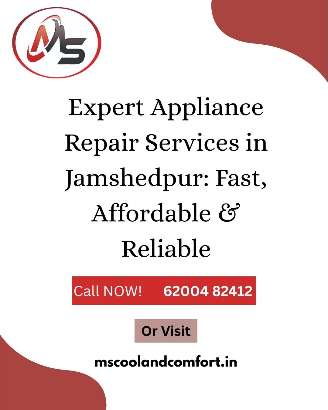Expert Appliance Repair Services in Jamshedpur: Fast, Affordable & Reliable
