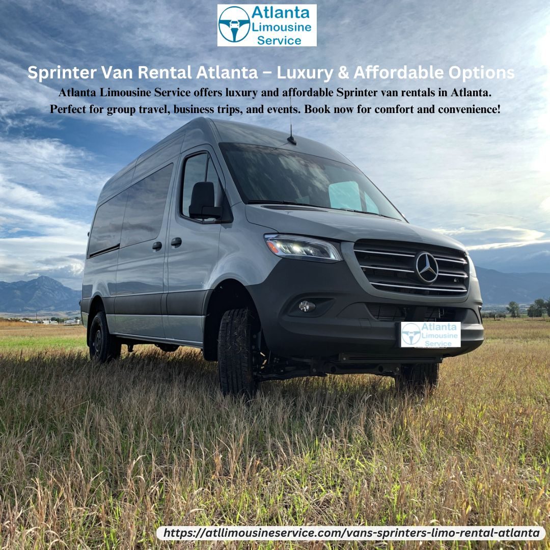 Wedding Transportation Services Atlanta & Mercedes Sprinter Van Rental Atlanta