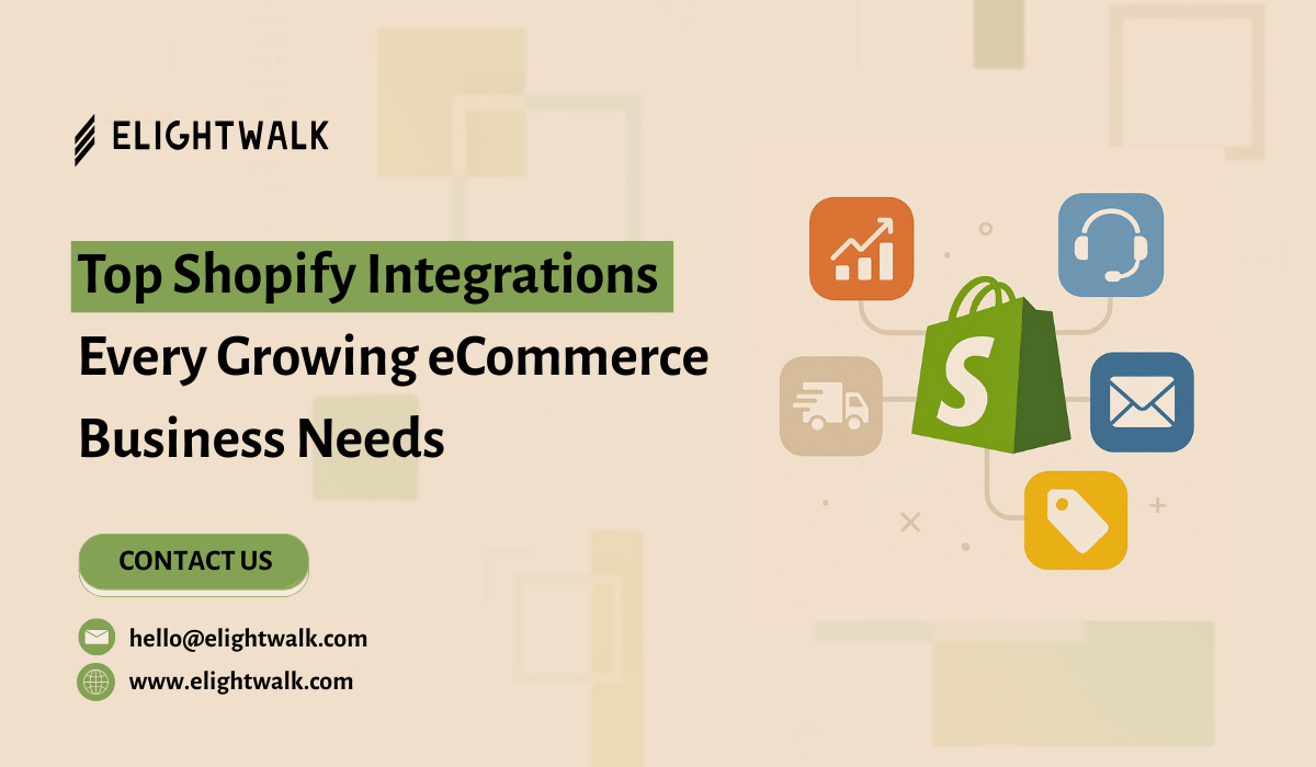 Top Shopify Integrations Every Growing eCommerce Business Needs