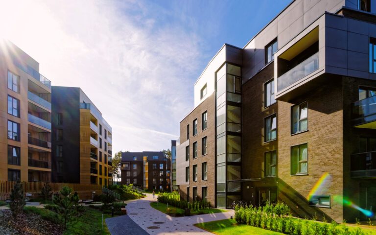 apartment-residential-building-exterior-housing-structure-blue-modern-house-europe-rental-home-city-district-summer-wall-glass-high-architecture-business-property-investment