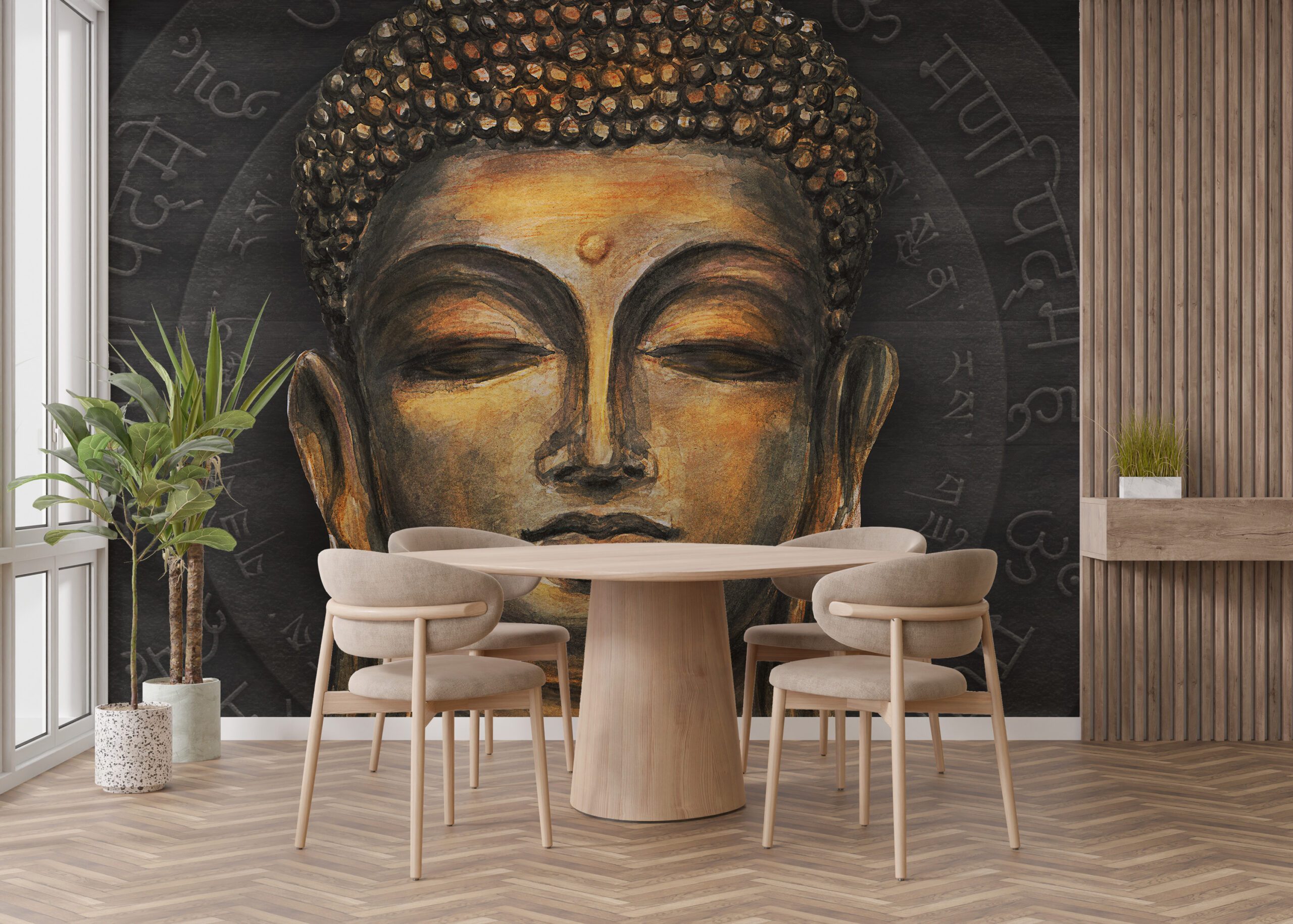 Create a Warm and Inviting Dining Room with These Wallpaper Tips