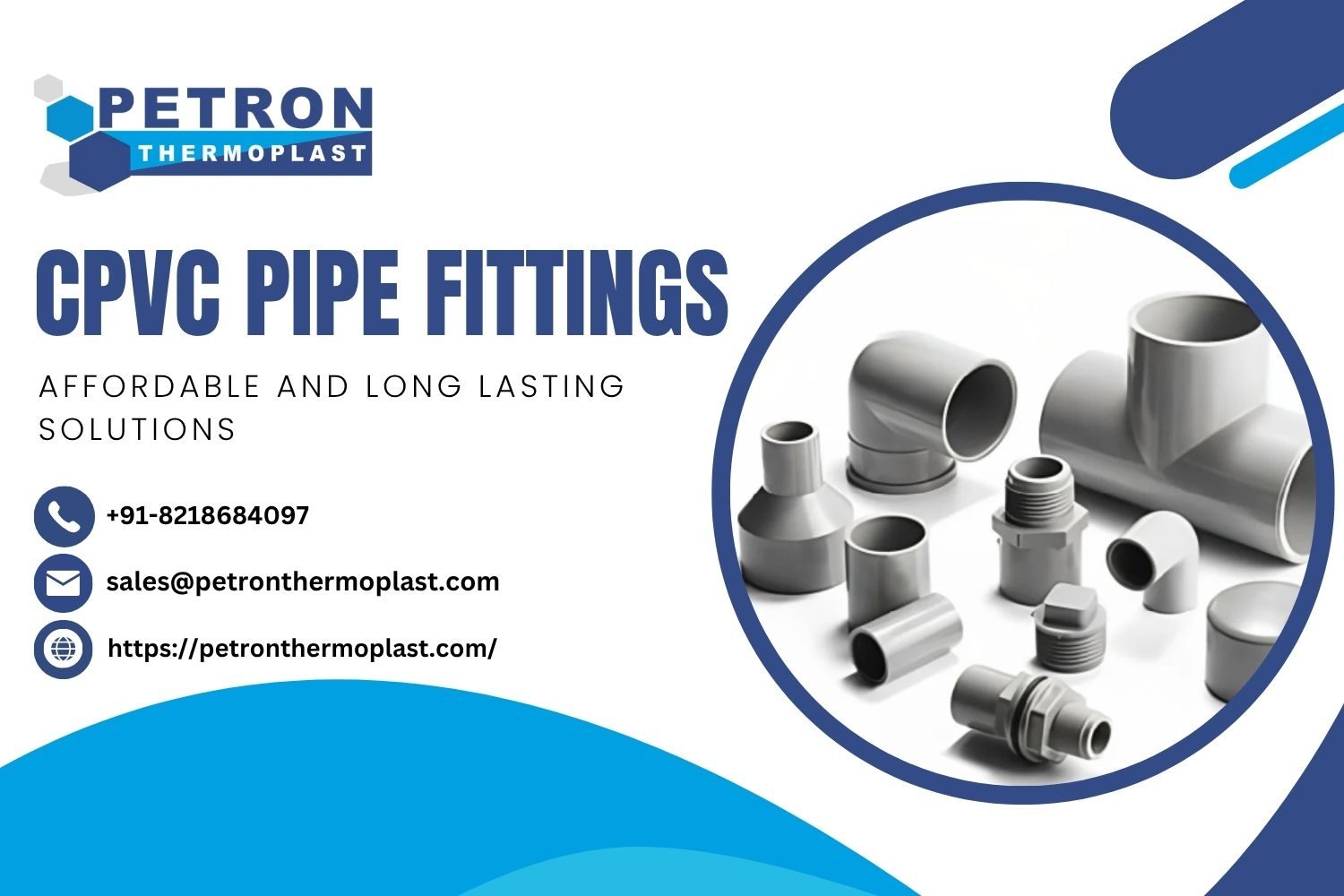 CPVC Pipe Fittings – Affordable and Long Lasting Solutions