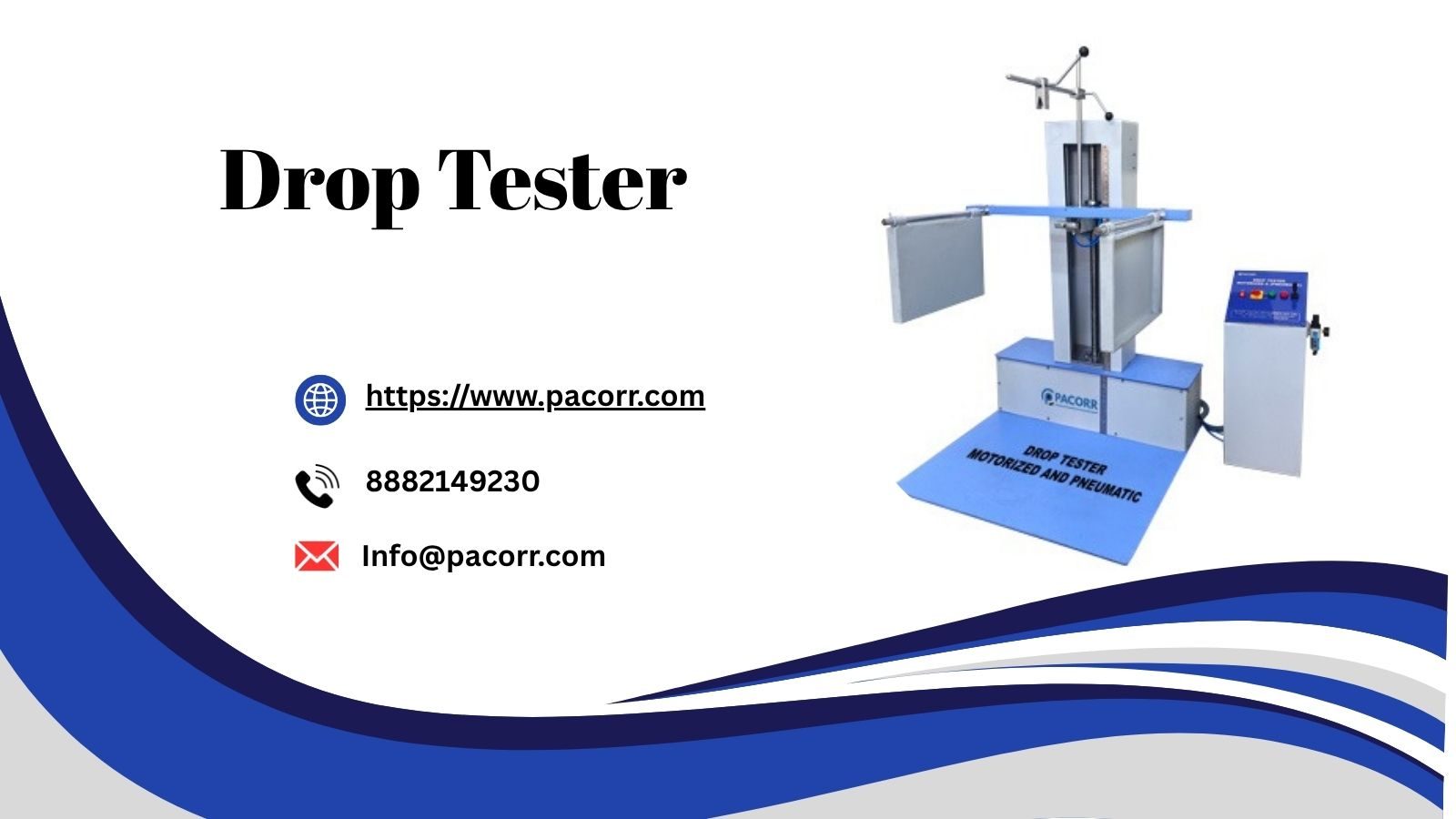 Drop Tester by Pacorr – Test Your Packaging, Protect Your Product