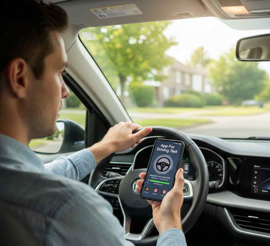 How a Driving Test App Helps Learners with Limited Lesson Time