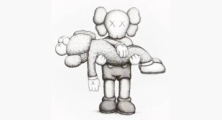 What is Kaws Drawing why it easy to draw? – London Art Exchange, Art Gallery London