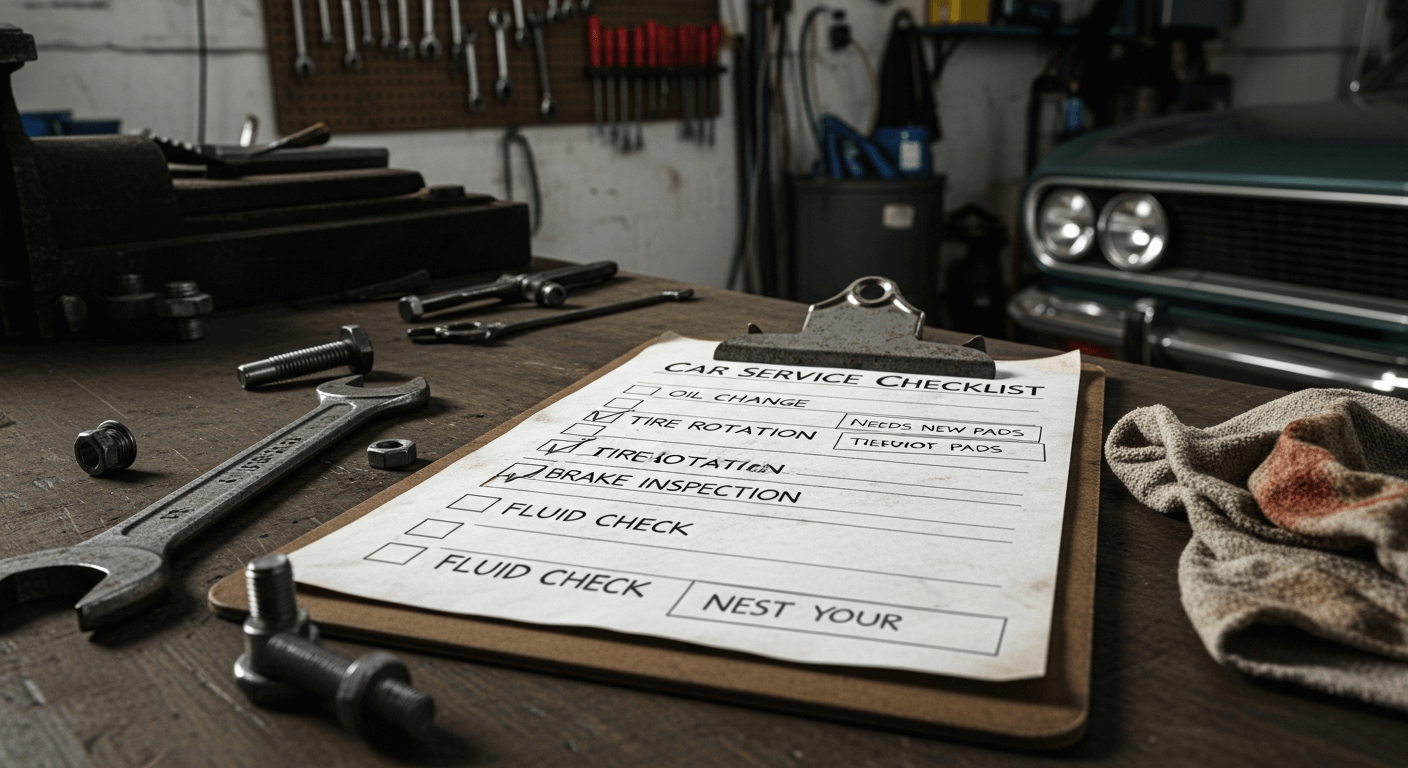 Car Service Checklist: What Professionals Inspect During A Service