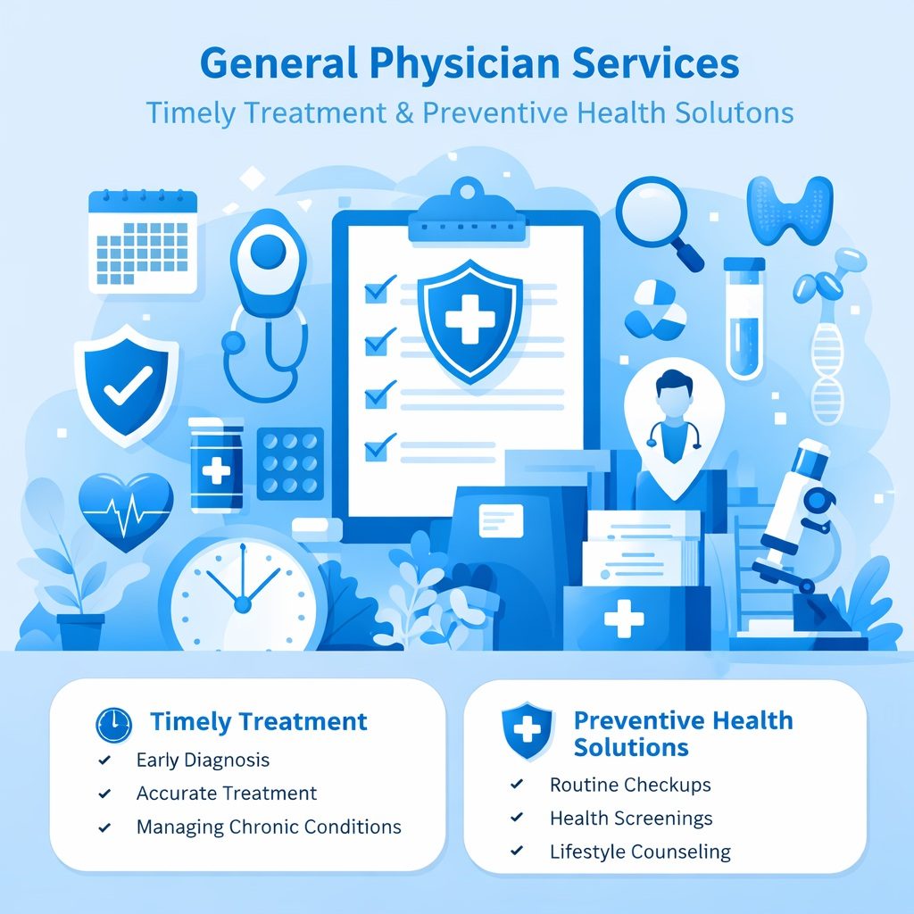 Top General Physician Doctor in Lucknow for Timely Treatment & Preventive Health Solutions