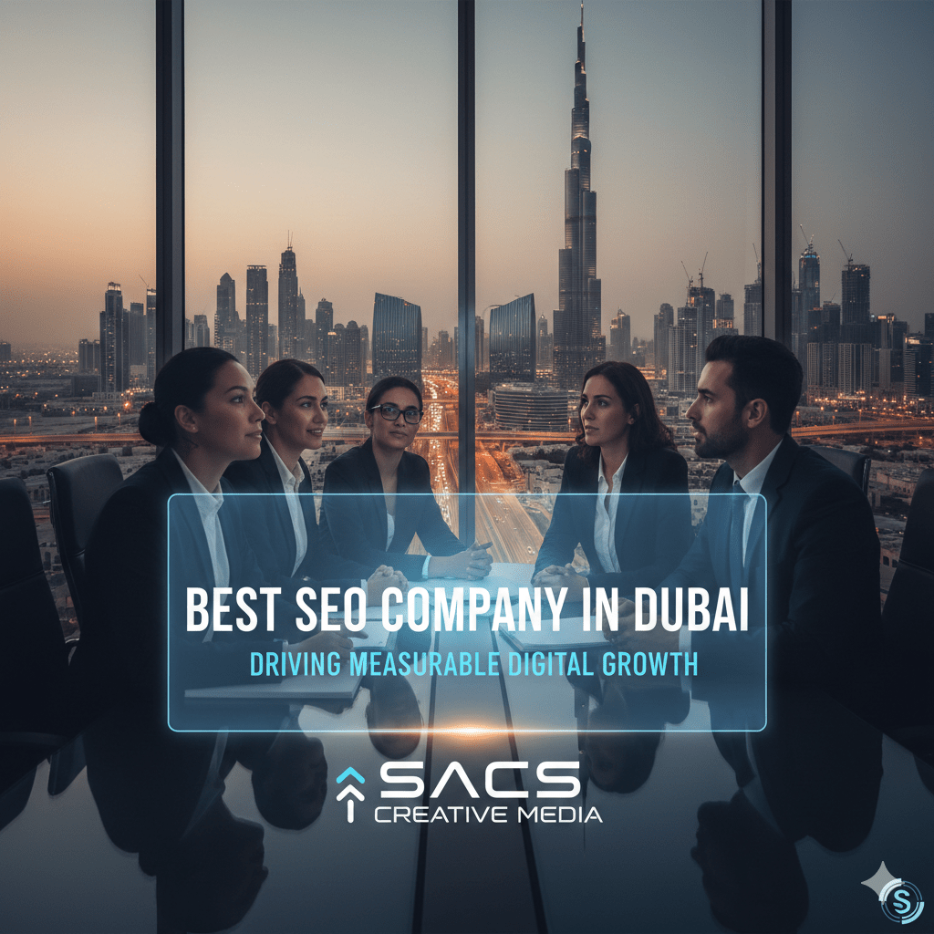 Best SEO Company in Dubai: Driving Measurable Digital Growth with SACS Creative Media