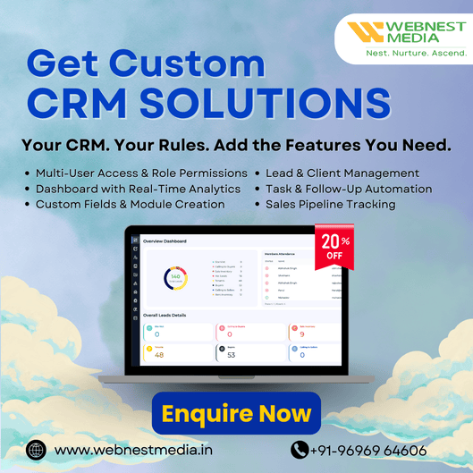 Custom CRM Development | Building a Customer System That Never Loses the Thread