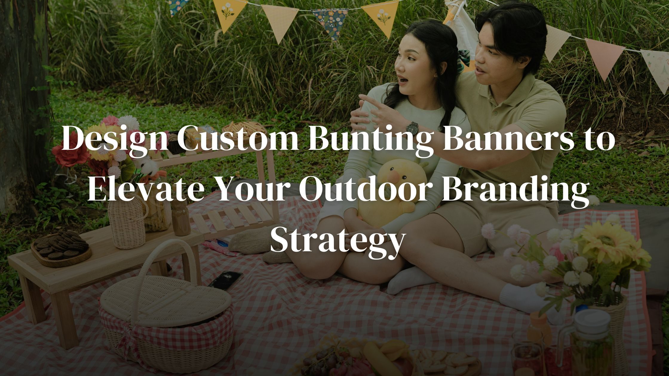 Design Custom Bunting Banners to Elevate Your Outdoor Branding Strategy